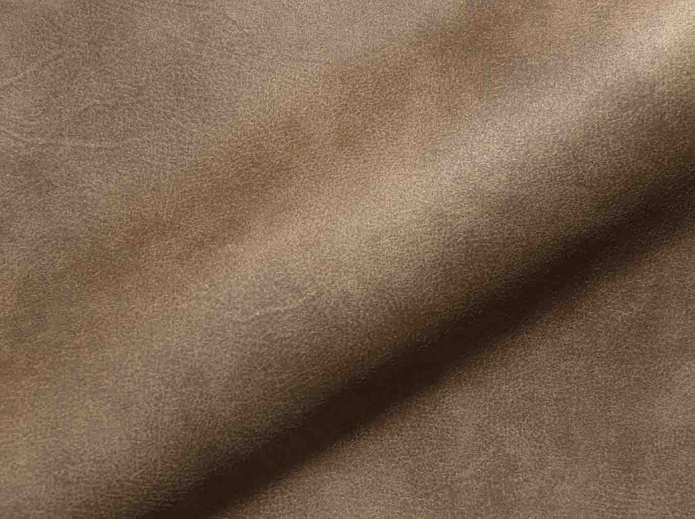 Detailaufnahme Polsterstoff Feel 1216: Mikrofaser in Lederoptik, sanfte Wirkung, matte Oberfläche mit feiner Narbung.