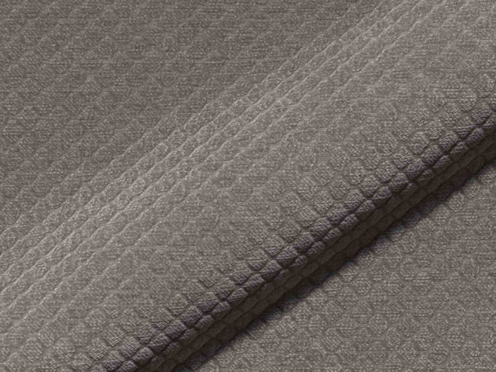Polsterstoff Alma 900 wirkt ruhig mit matter Optik, robust und pflegeleicht und angenehm im Griff.