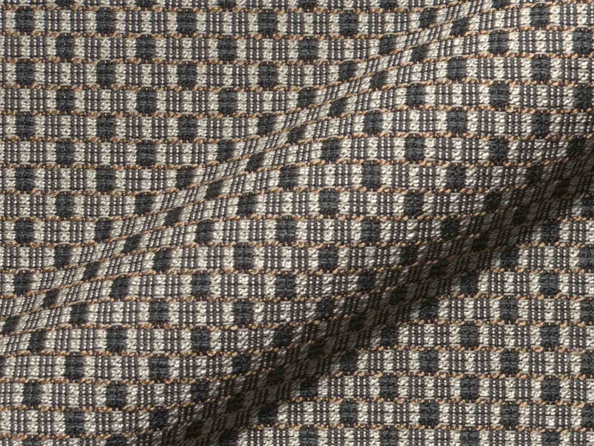 Polsterstoff Chess 925 mit ordentlicher Textur und matter Wirkung, robust und pflegeleicht.