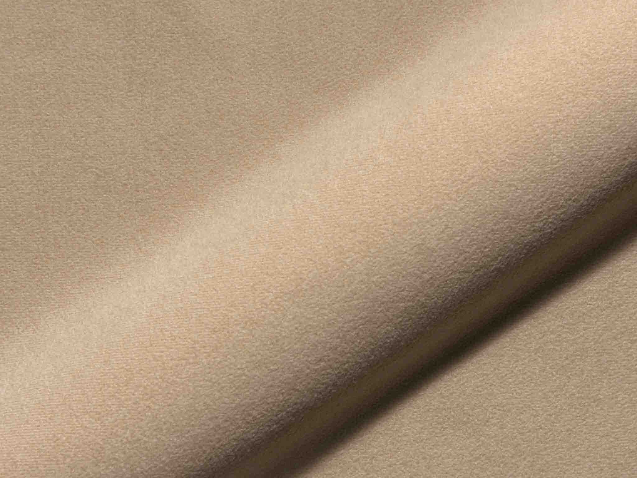 Polsterstoff Gloria 439 als Stoffmuster in Nahaufnahme, weicher Möbelstoff mit Veloursgriff für Sofa, Bank und Sessel.