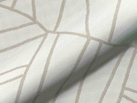 Polsterstoff Terrazzo  wirkt ruhig mit matter Optik, robust und pflegeleicht und griffig und ruhig.